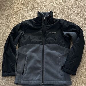 Columbia Kids Black and Gray Jacket